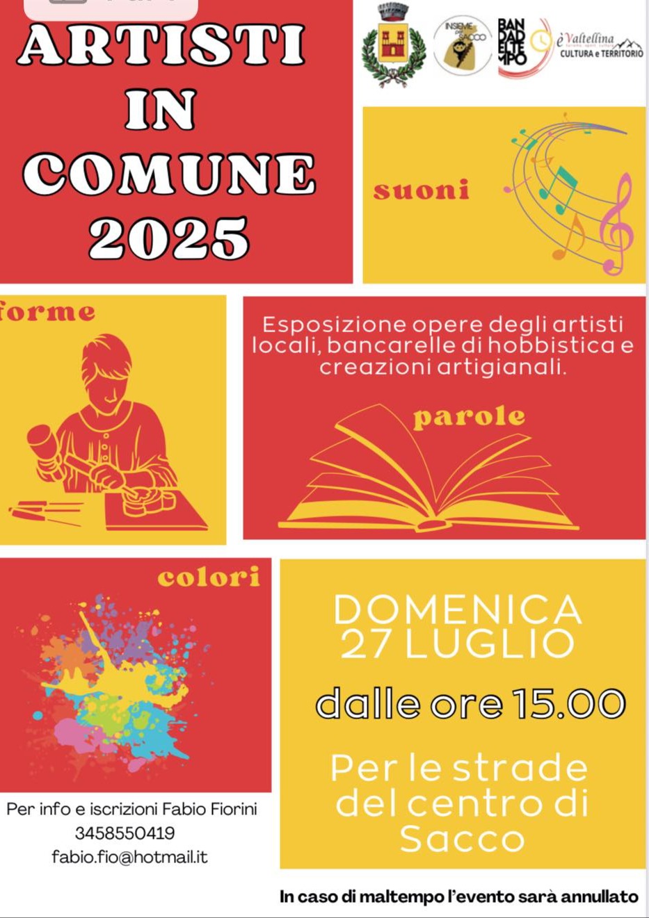 Immagine Evento Artisti in Comune | Calendario Valtellinese