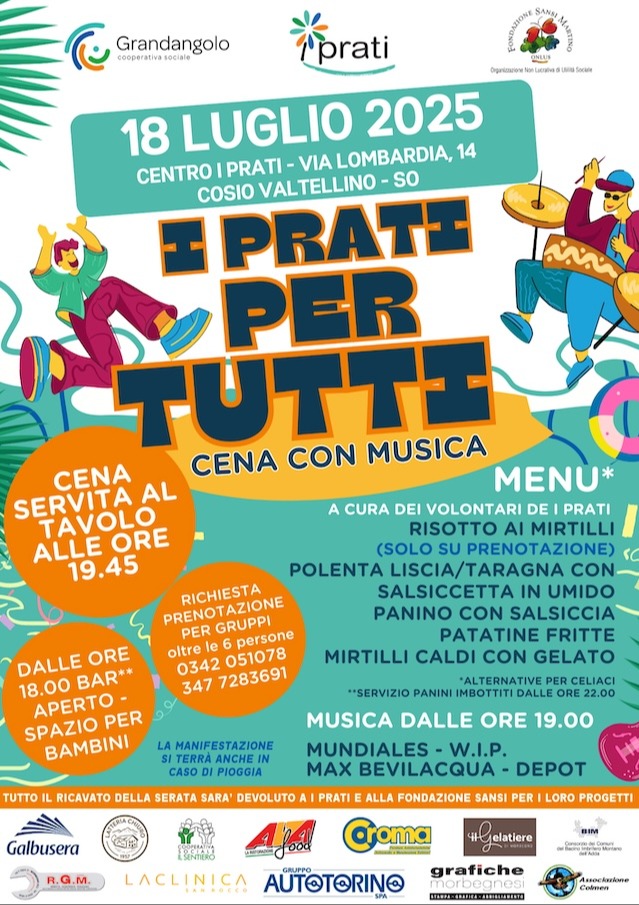 Immagine Evento I Prati per Tutti | Calendario Valtellinese