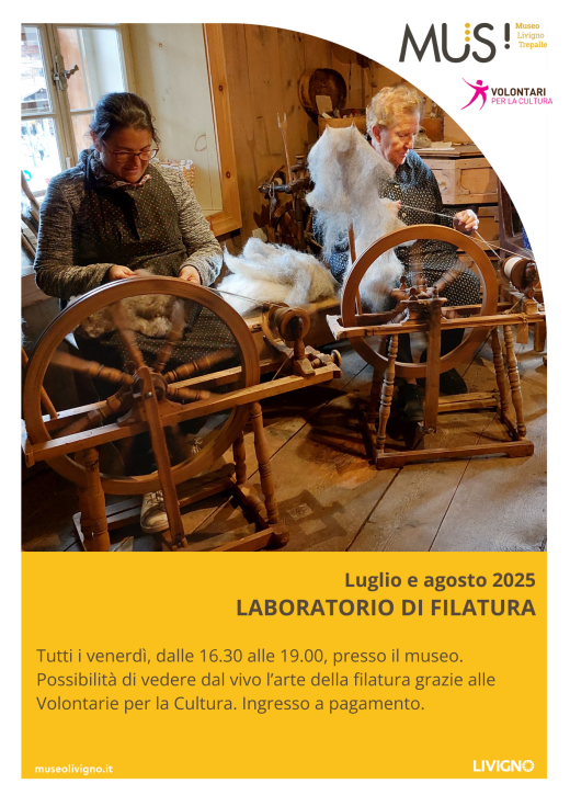 Immagine Evento Laboratorio di filatura | Calendario Valtellinese