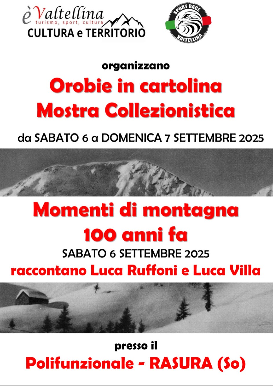 Immagine Evento Orobie in cartolina | Calendario Valtellinese