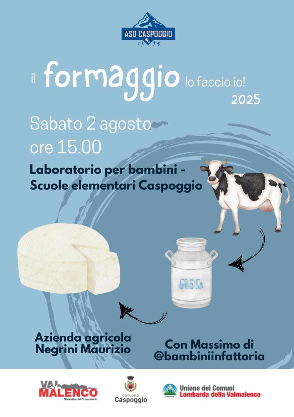 Immagine Evento Il formaggio lo faccio io | Calendario Valtellinese