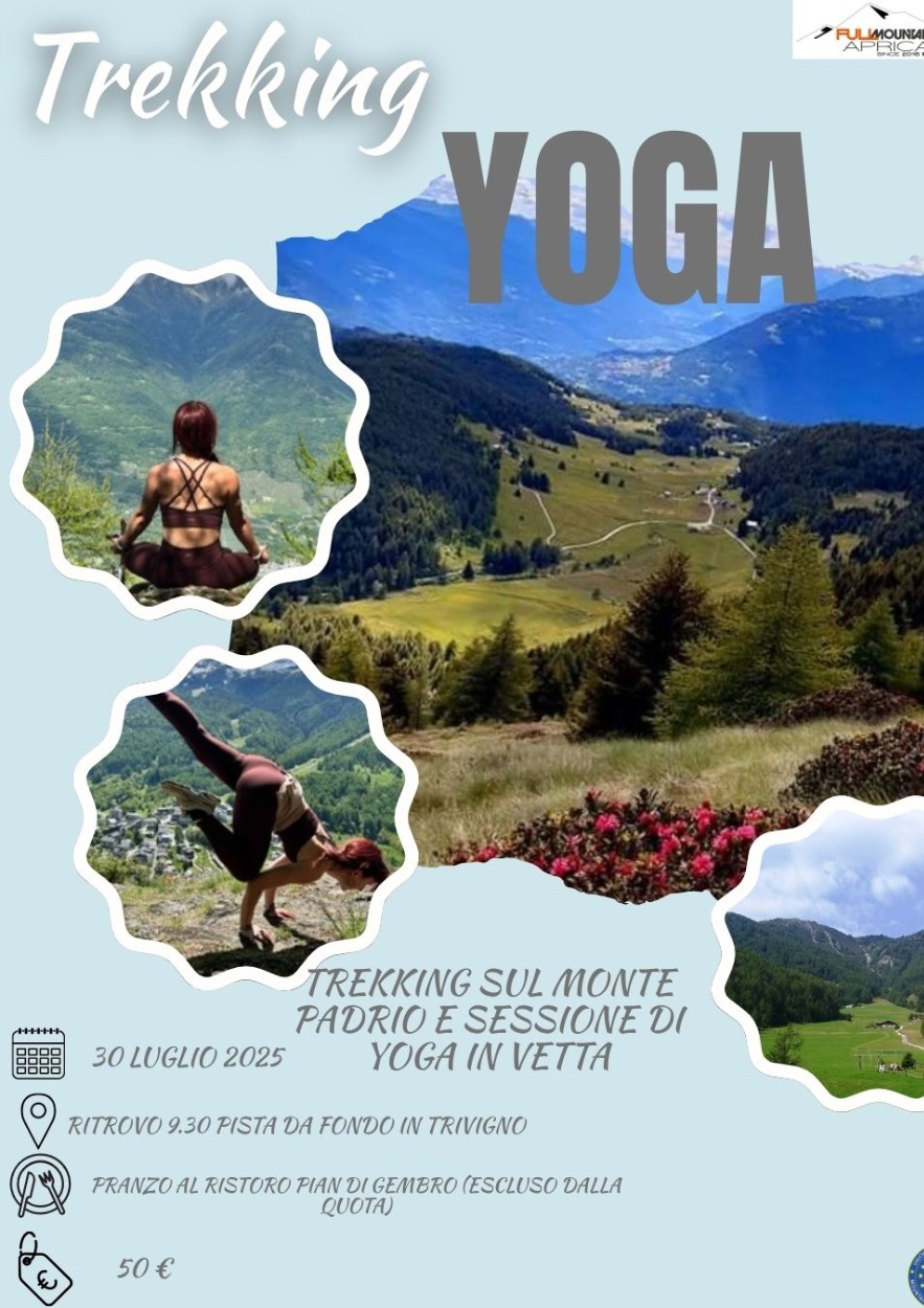 Immagine Evento Trekking e Yoga | Calendario Valtellinese