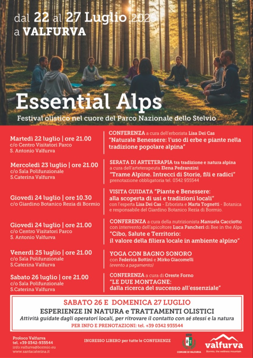 Immagine Evento Essential Alps | Calendario Valtellinese