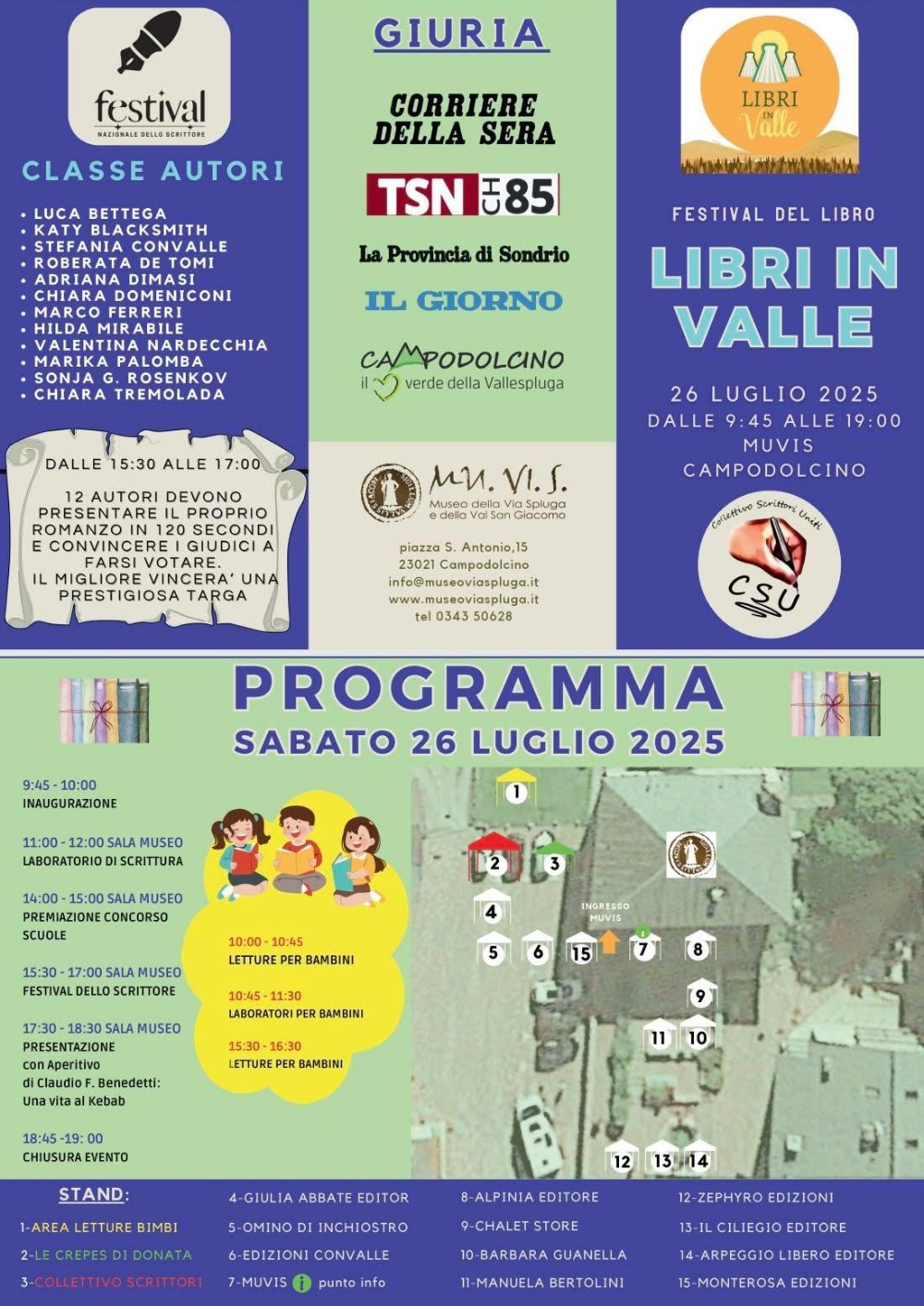Immagine Evento Libri in Valle | Calendario Valtellinese