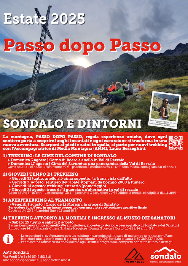 Immagine Evento Passo dopo passo | Calendario Valtellinese