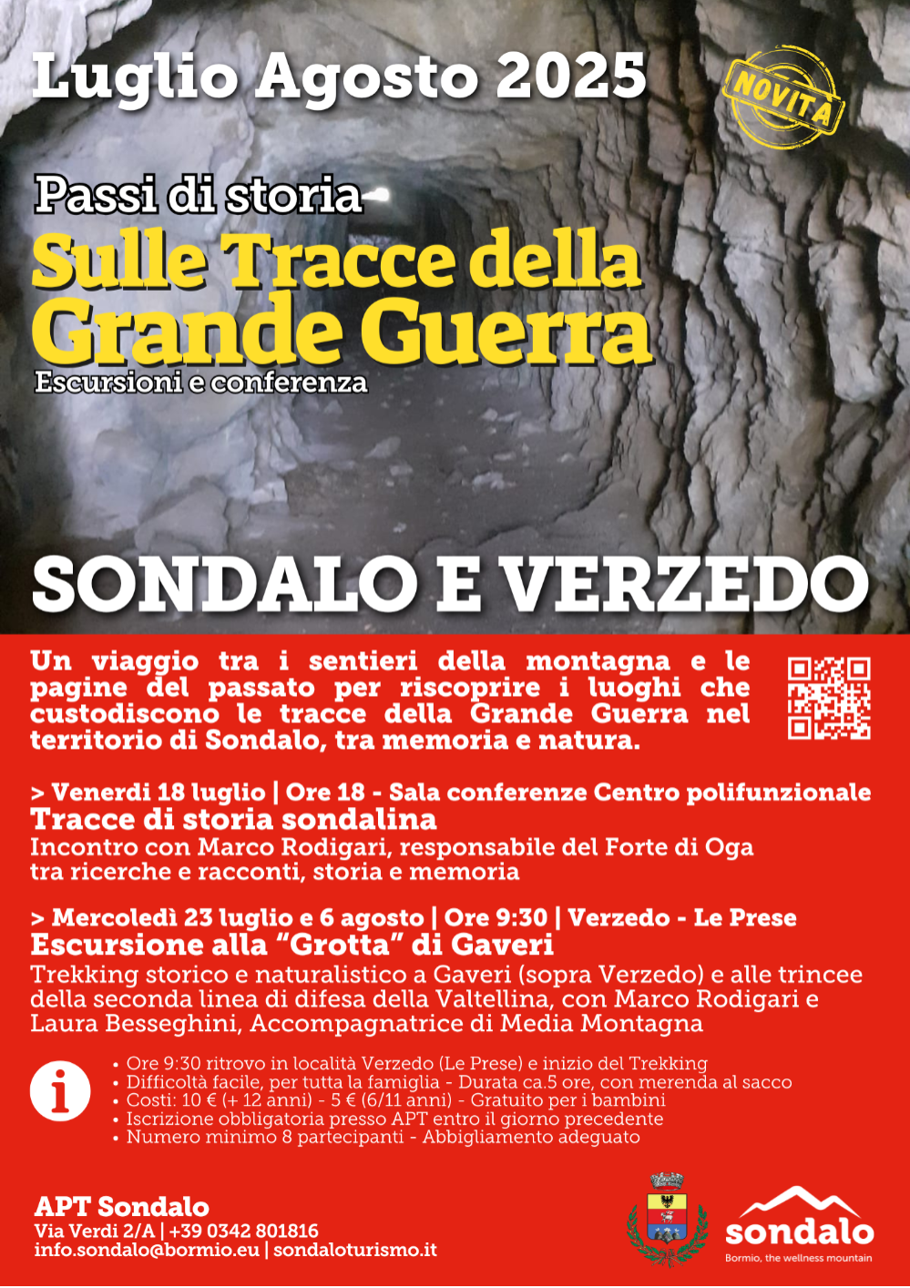 Immagine Evento Sulle Tracce della Grande Guerra | Calendario Valtellinese