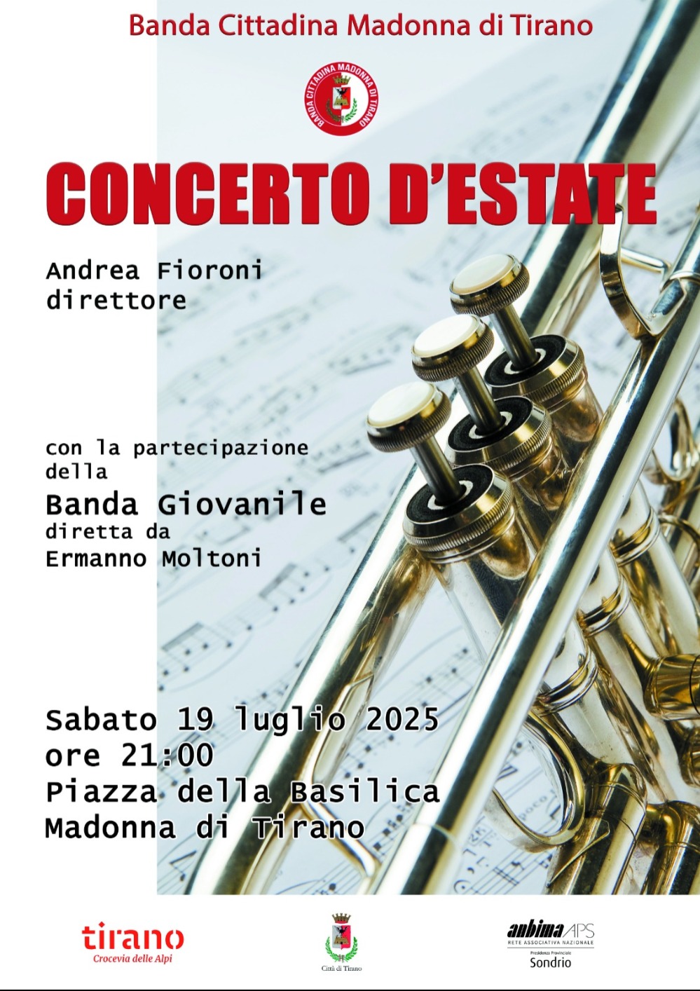 Immagine Evento Concerto d'estate | Calendario Valtellinese