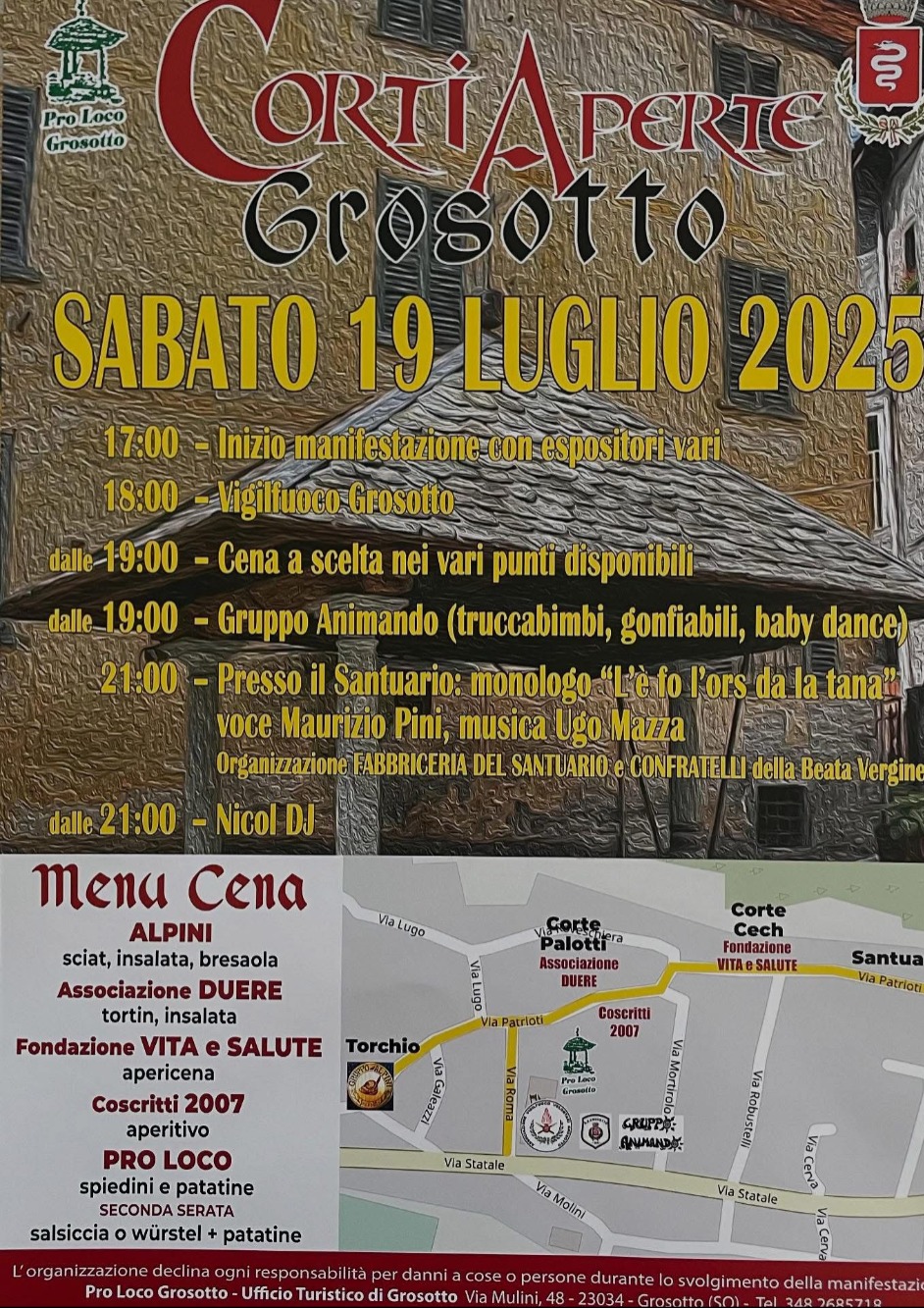 Immagine Evento Corti aperte a Grosotto | Calendario Valtellinese