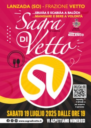 Immagine Evento Sagra di Vetto | Calendario Valtellinese