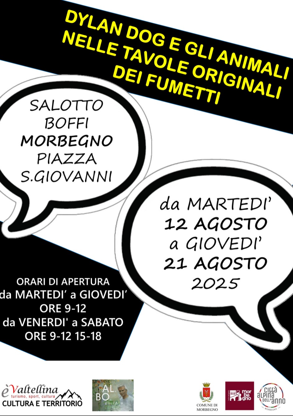 Immagine Evento Mostra "Dylan dog e gli animali" | Calendario Valtellinese