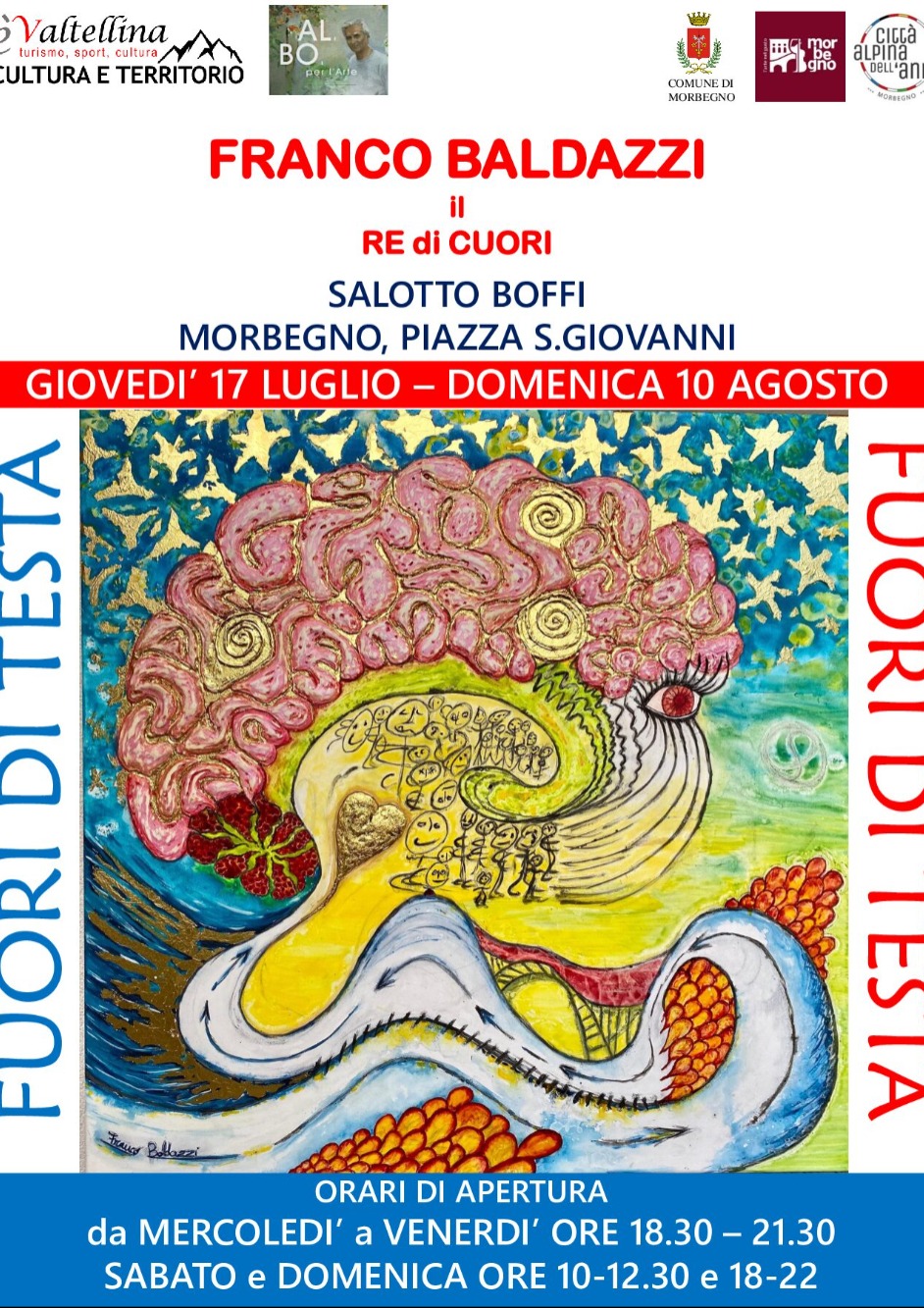 Immagine Evento Mostra "Fuori di testa" | Calendario Valtellinese