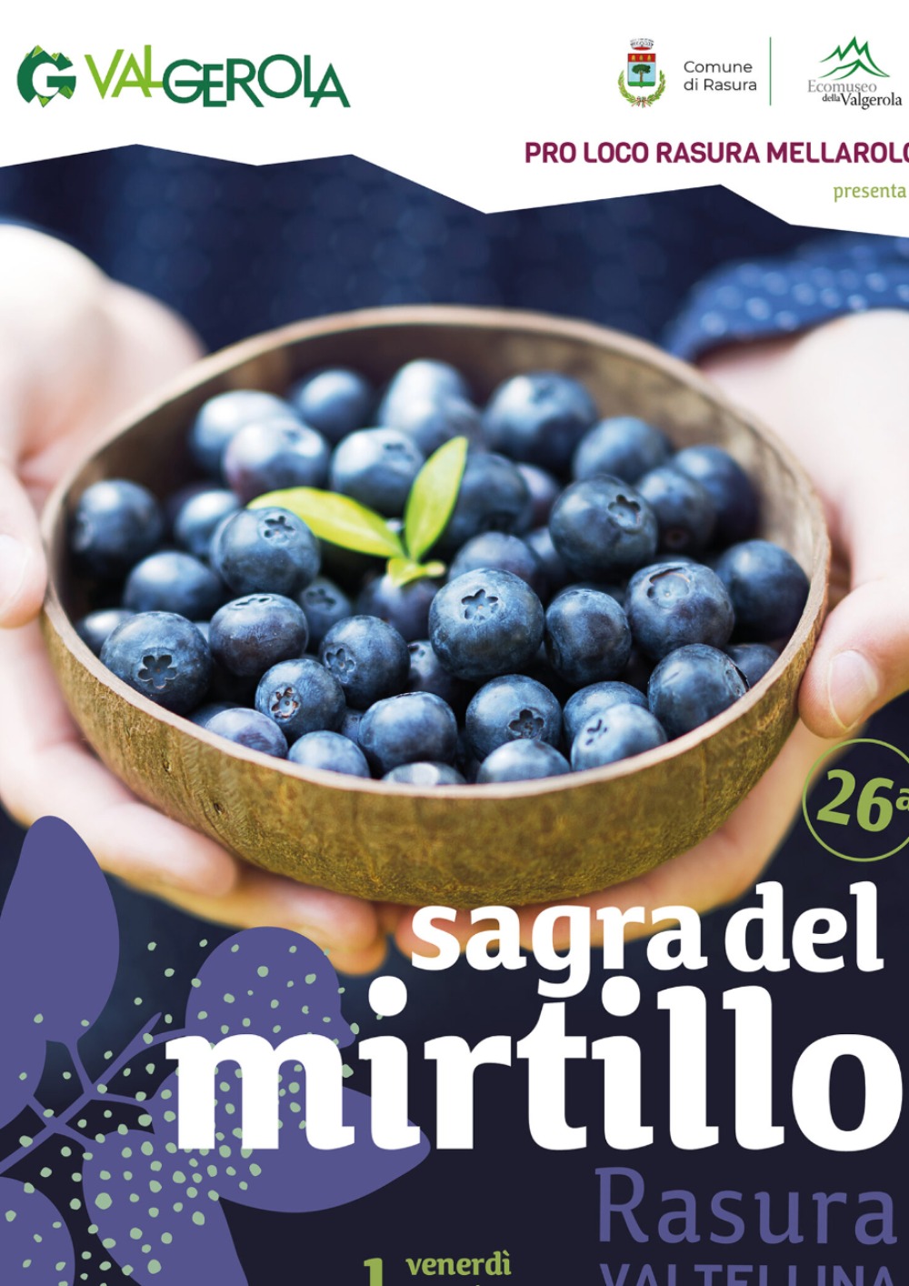 Immagine Evento Sagra del mirtillo | Calendario Valtellinese
