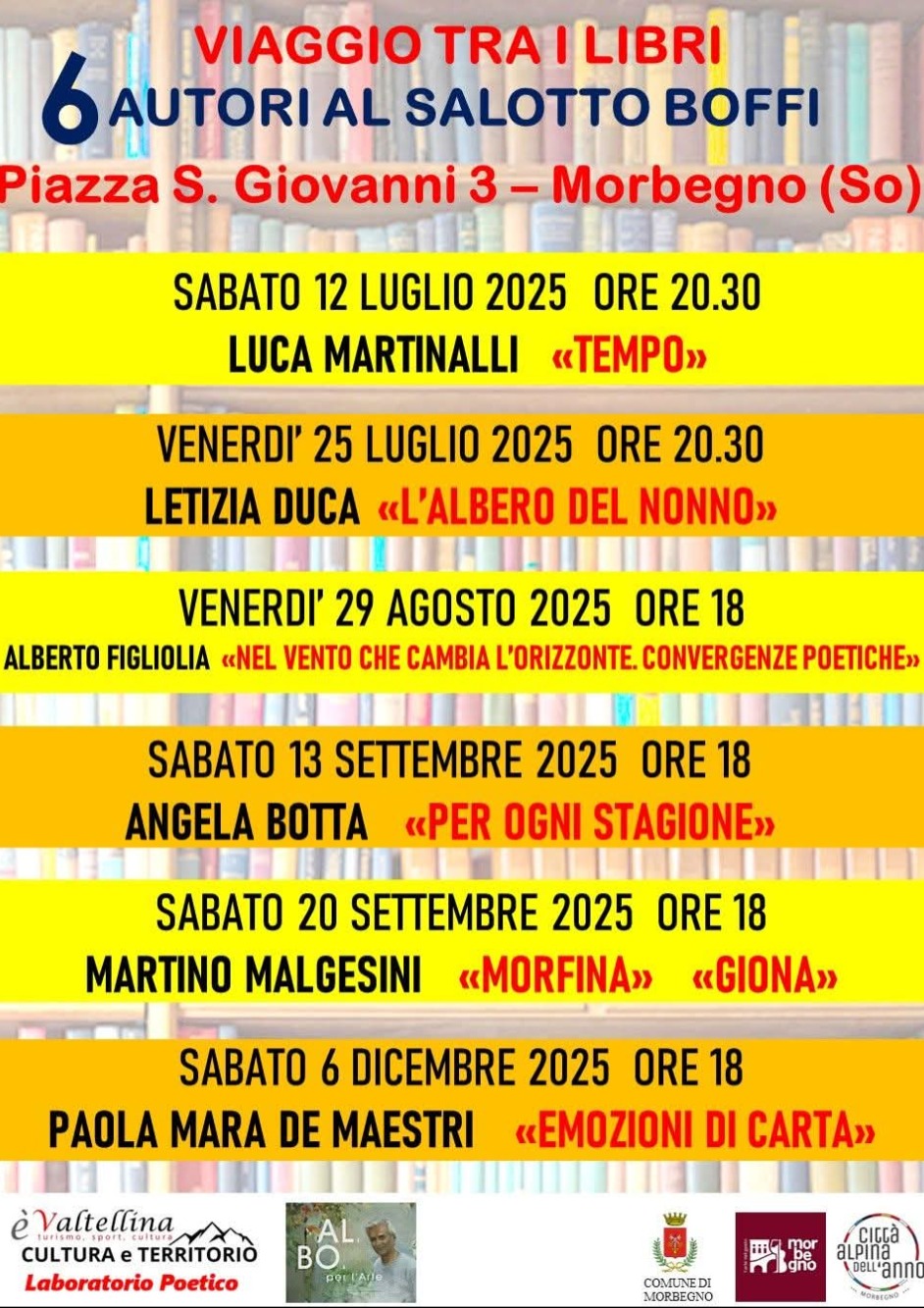 Immagine Evento Viaggio tra i libri | Calendario Valtellinese