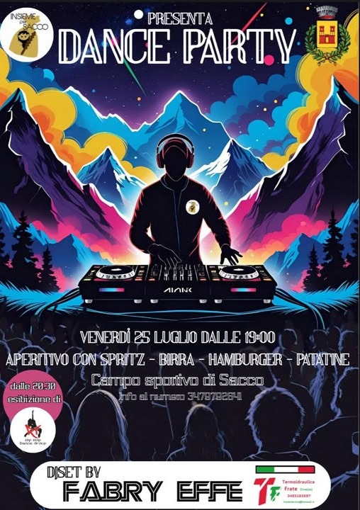Immagine Evento Dance Party | Calendario Valtellinese