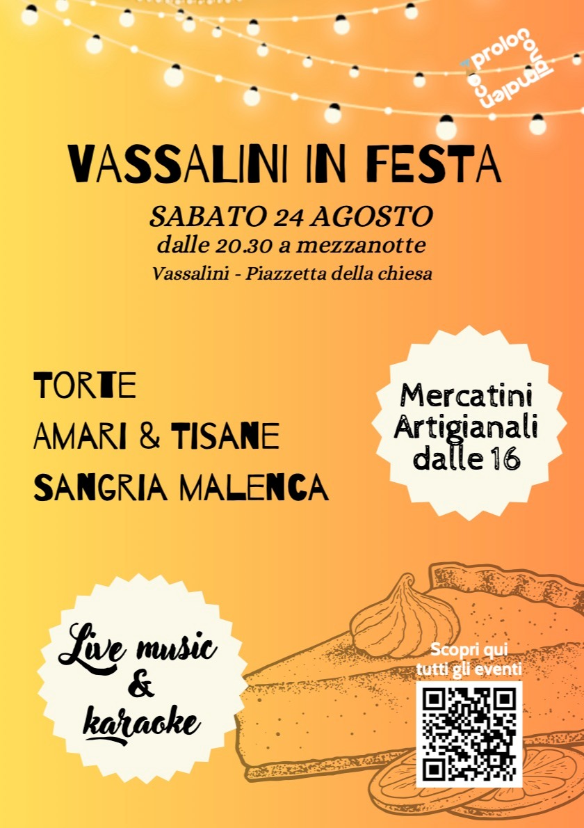 Immagine Evento Vassalini in festa | Calendario Valtellinese
