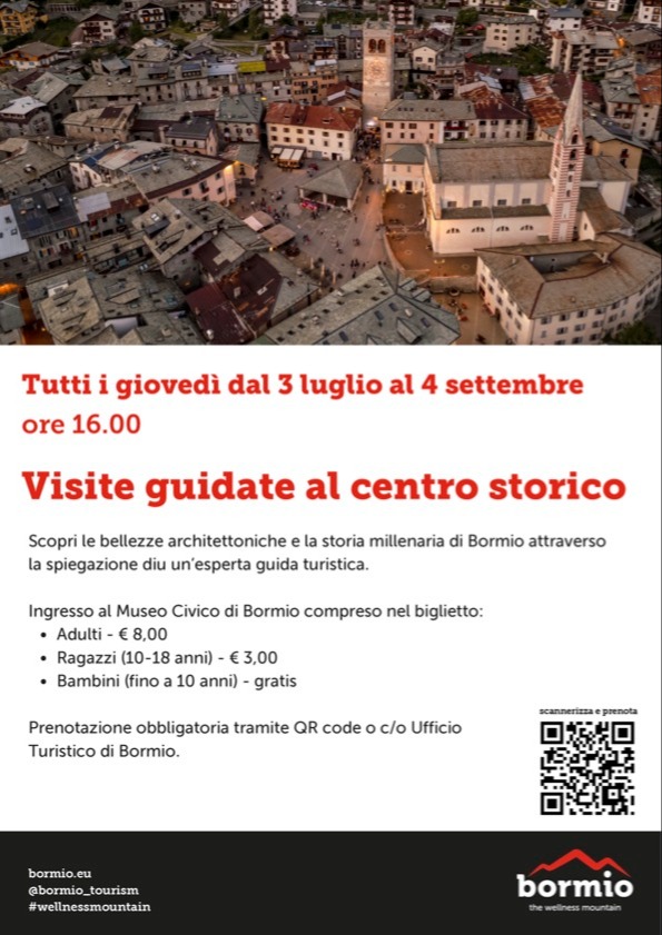 Immagine Evento Visite guidate al centro storico di Bormio | Calendario Valtellinese