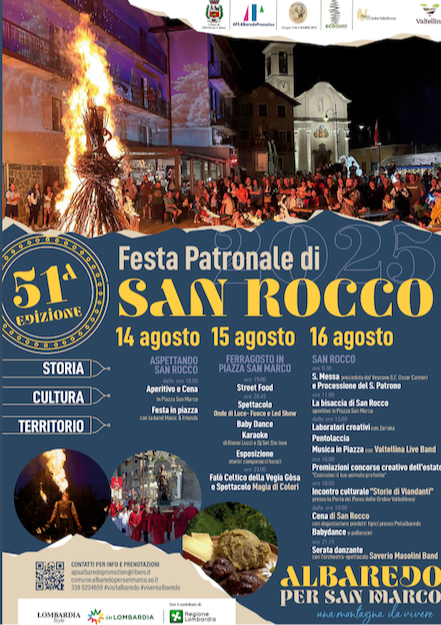Immagine Evento Festa Patronale di San Rocco | Calendario Valtellinese