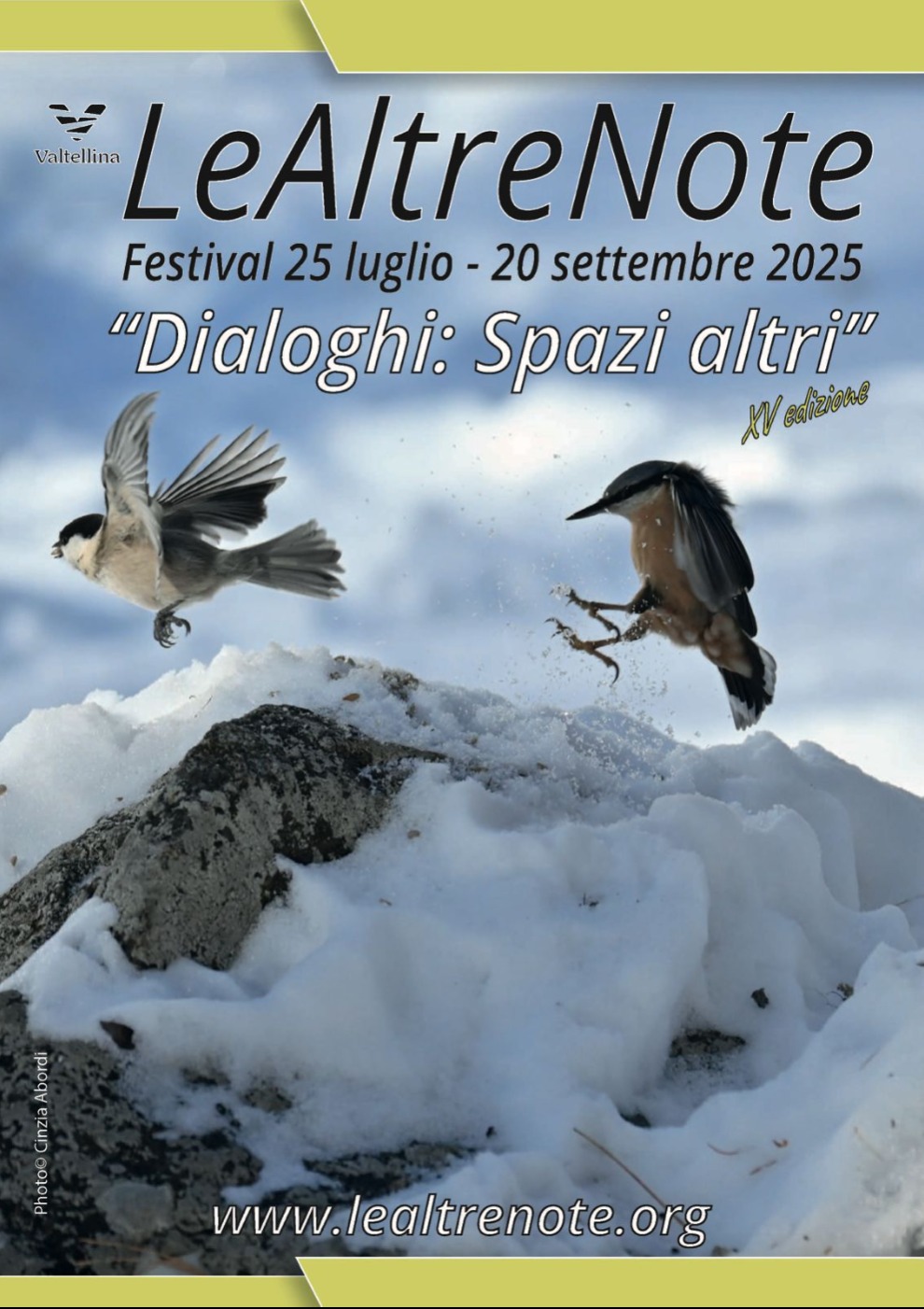 Immagine Evento LeAltreNote 2025 | Calendario Valtellinese