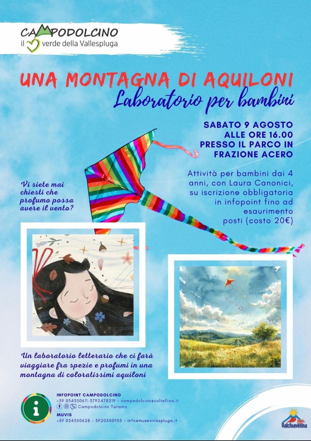 Immagine Evento Una montagna di aquiloni | Calendario Valtellinese
