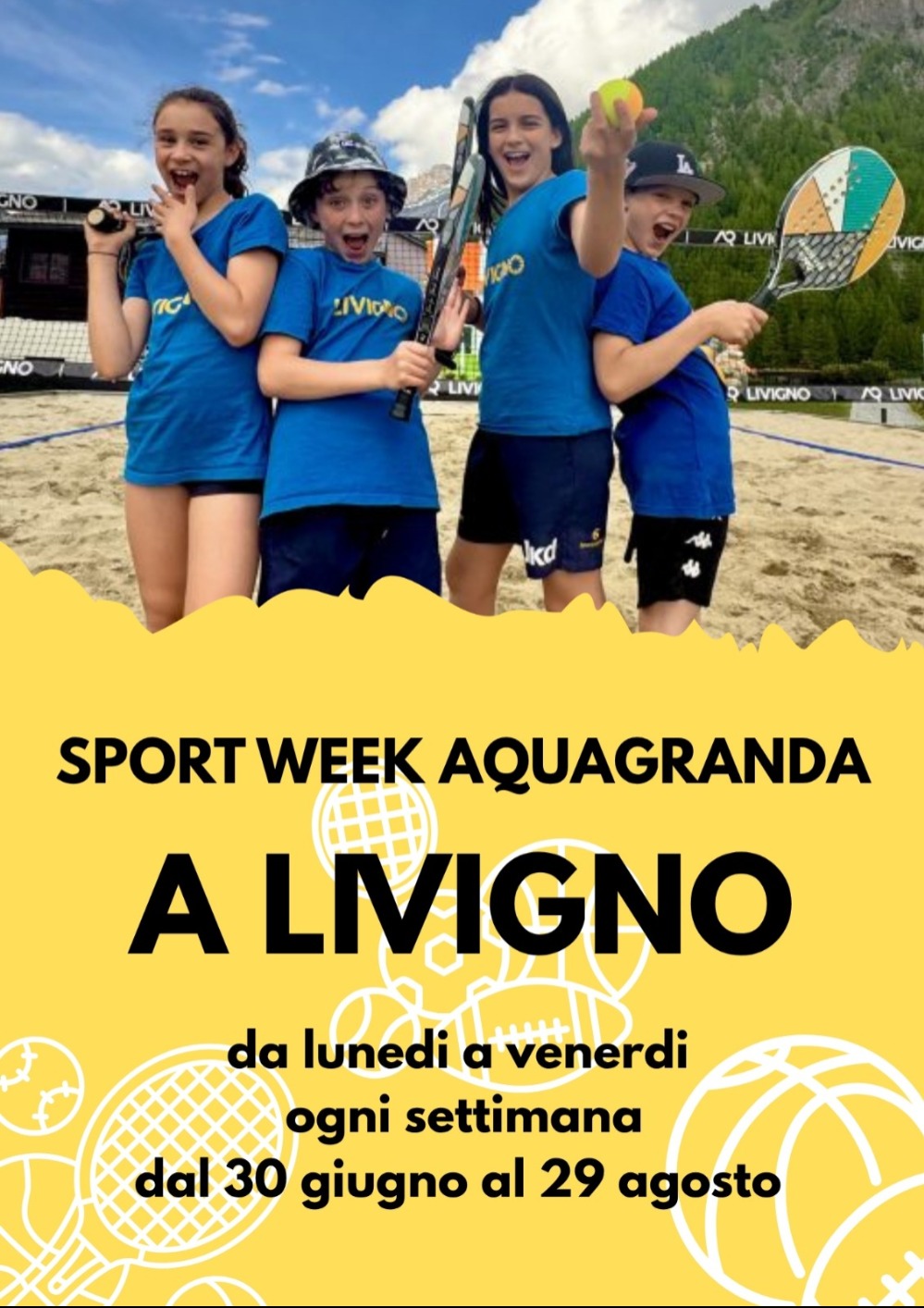 Immagine Evento Sport Week Aquagranda | Calendario Valtellinese