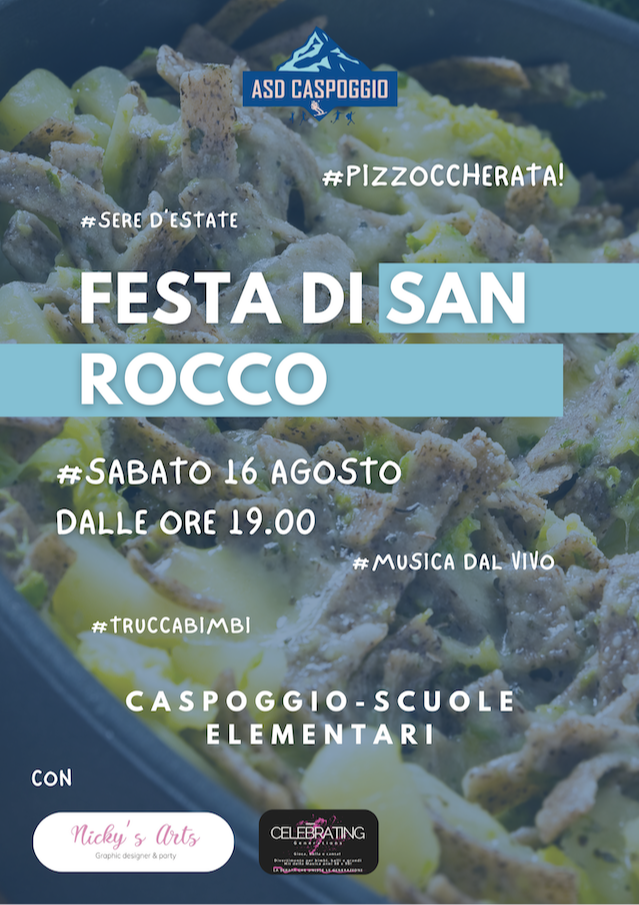 Immagine Evento Festa di San Rocco | Calendario Valtellinese