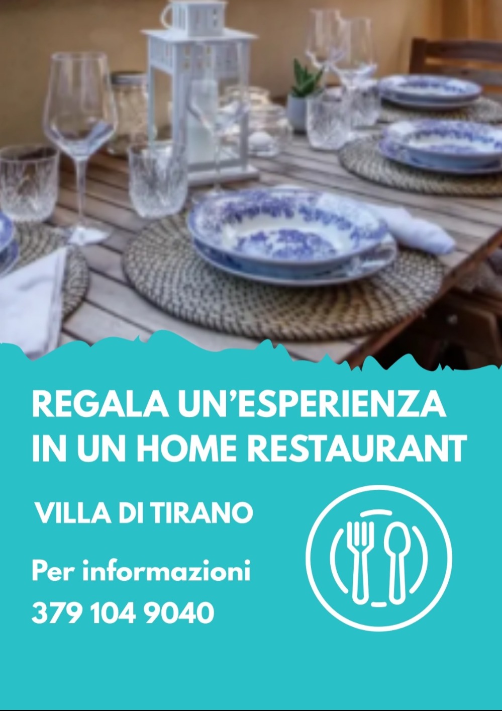 Immagine Evento Regala un'esperienza in Home Restaurant | Calendario Valtellinese