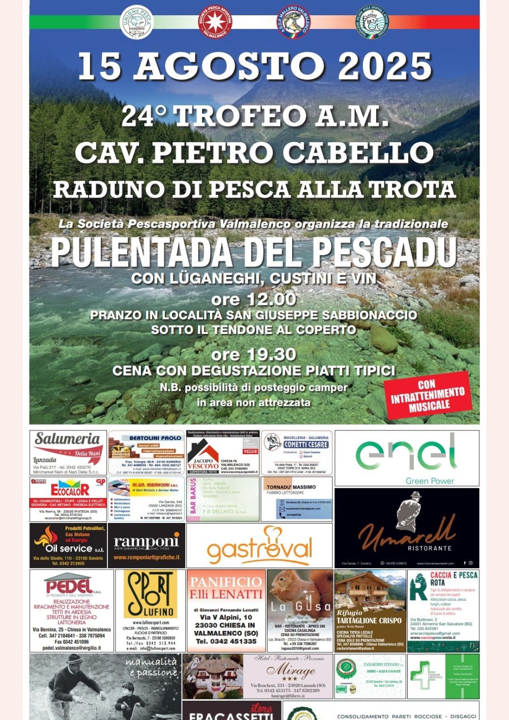 Immagine Evento Pulentada del pescadu | Calendario Valtellinese
