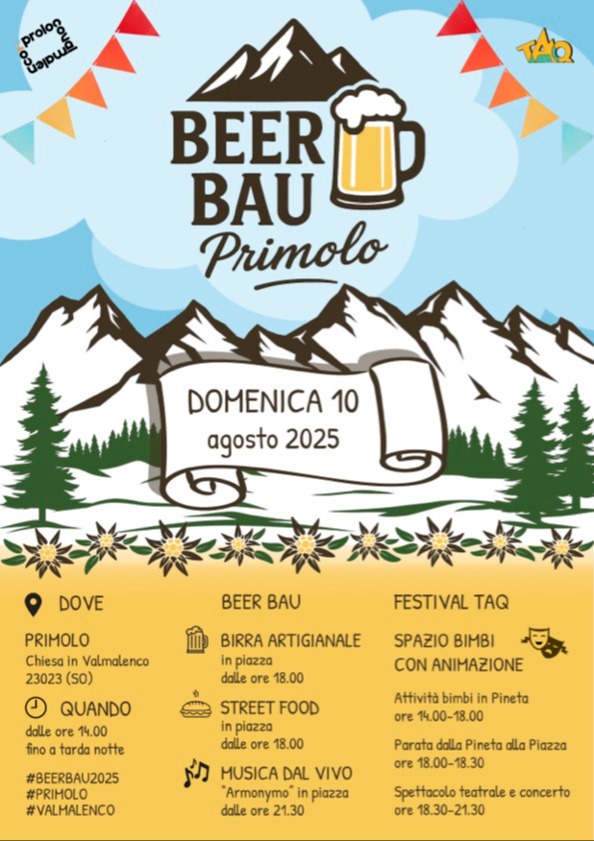 Immagine Evento Beer Bau | Calendario Valtellinese