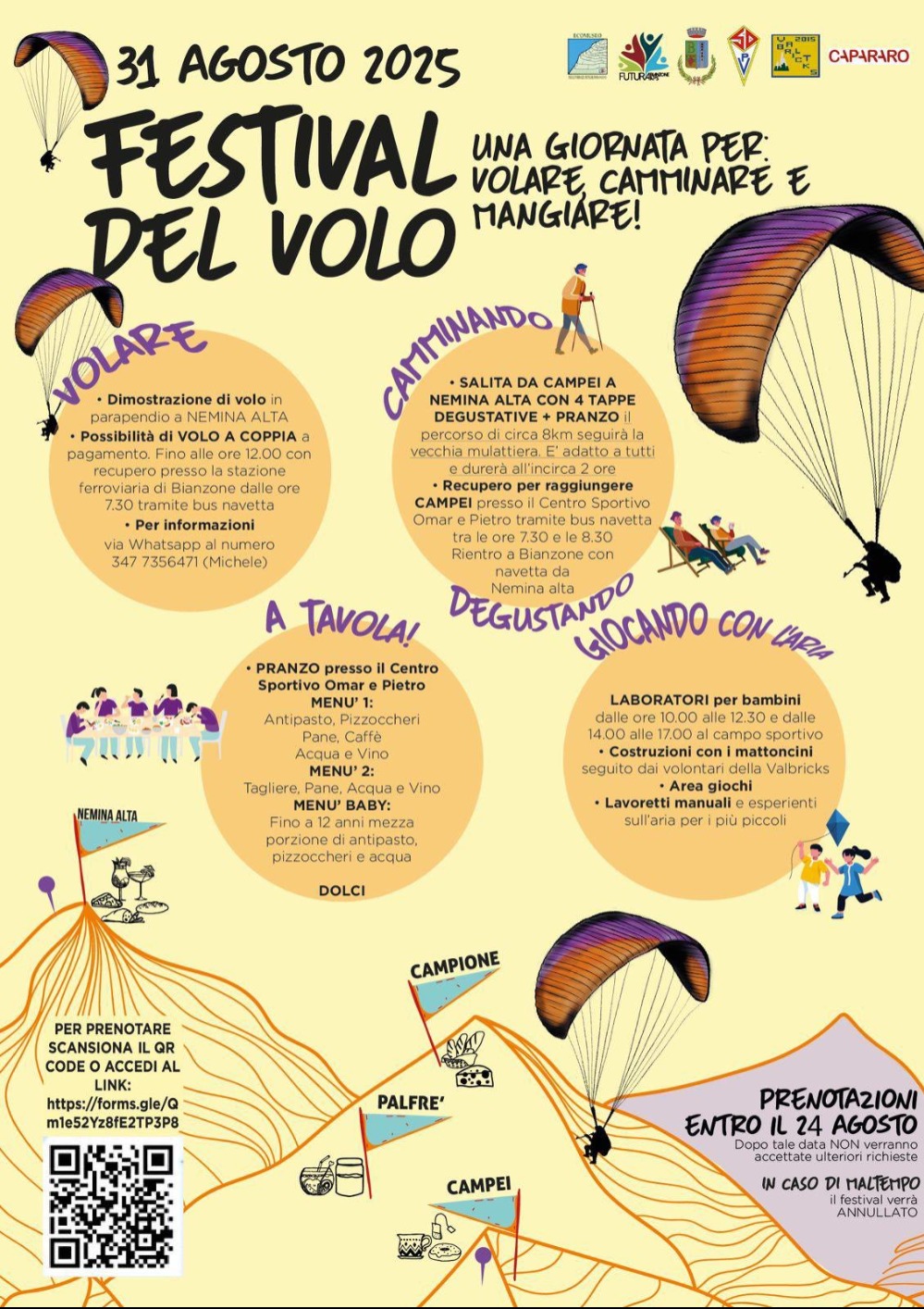 Immagine Evento Festival del volo | Calendario Valtellinese
