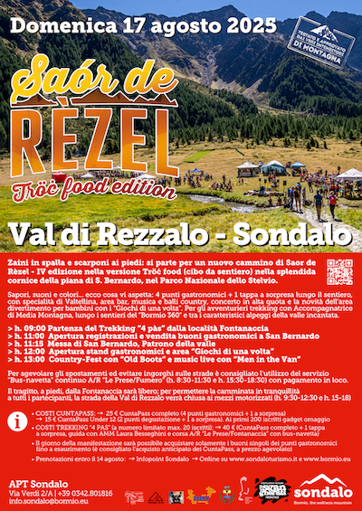 Immagine Evento Saór de Rèzel | Calendario Valtellinese