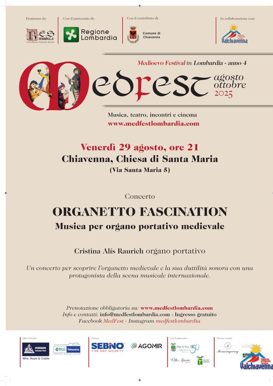 Immagine Evento MedFest | Calendario Valtellinese