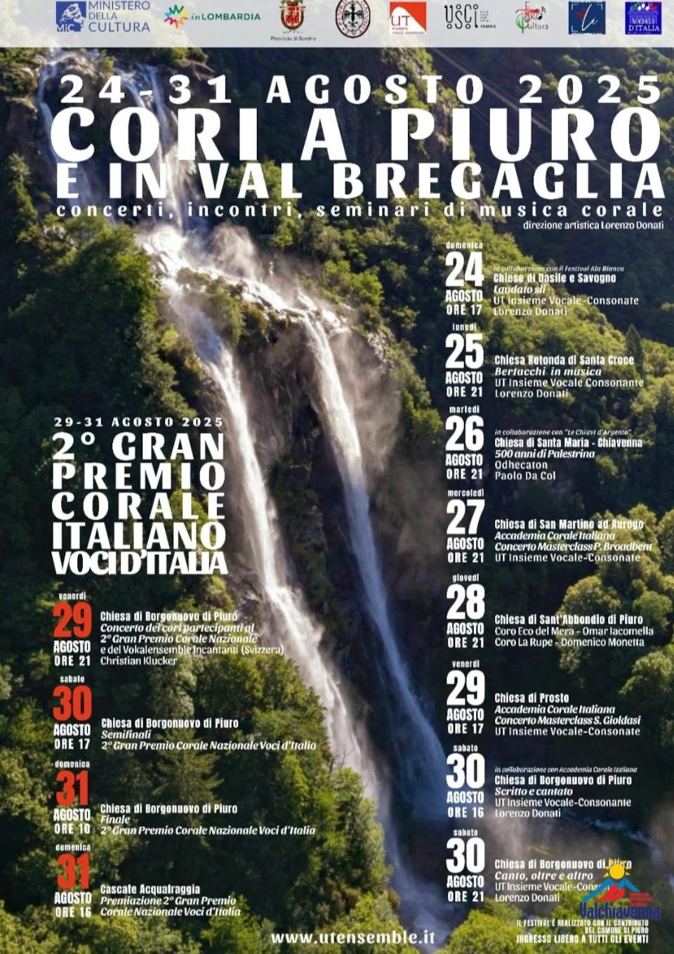 Immagine Evento Cori a Piuro e in Val Bregaglia | Calendario Valtellinese