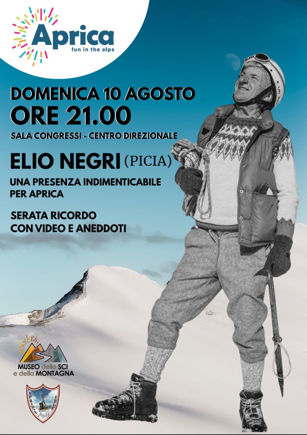 Immagine Evento Elio Negri "Picia" | Calendario Valtellinese