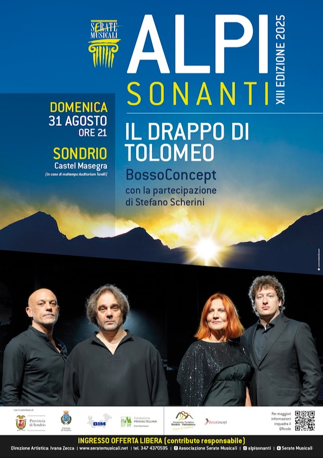 Immagine Evento IL DRAPPO DI TOLOMEO – BossoConcept | Calendario Valtellinese