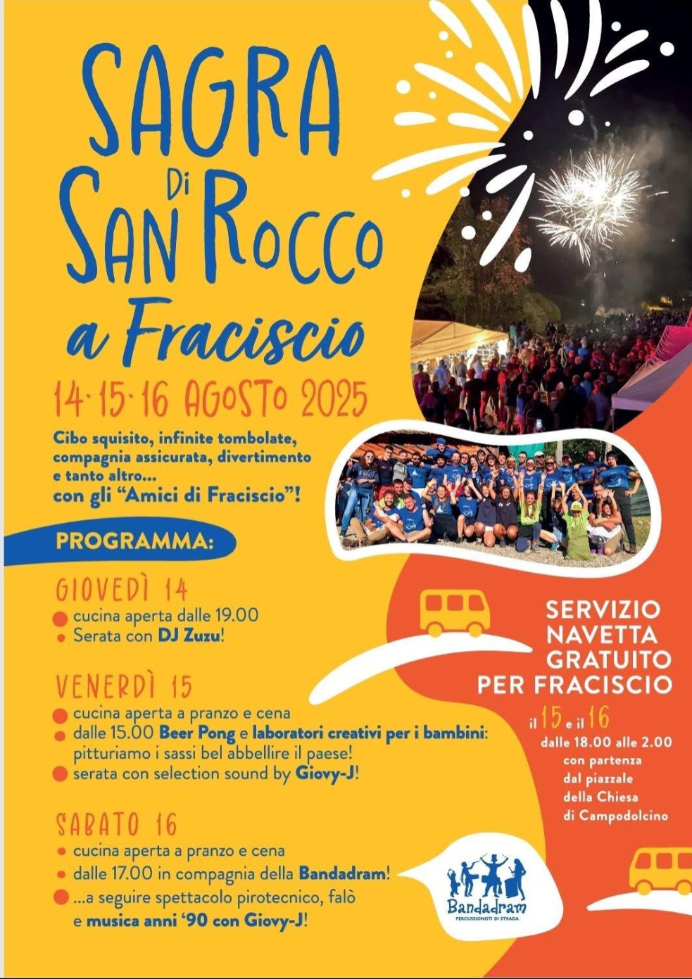 Immagine Evento Sagra di San Rocco | Calendario Valtellinese