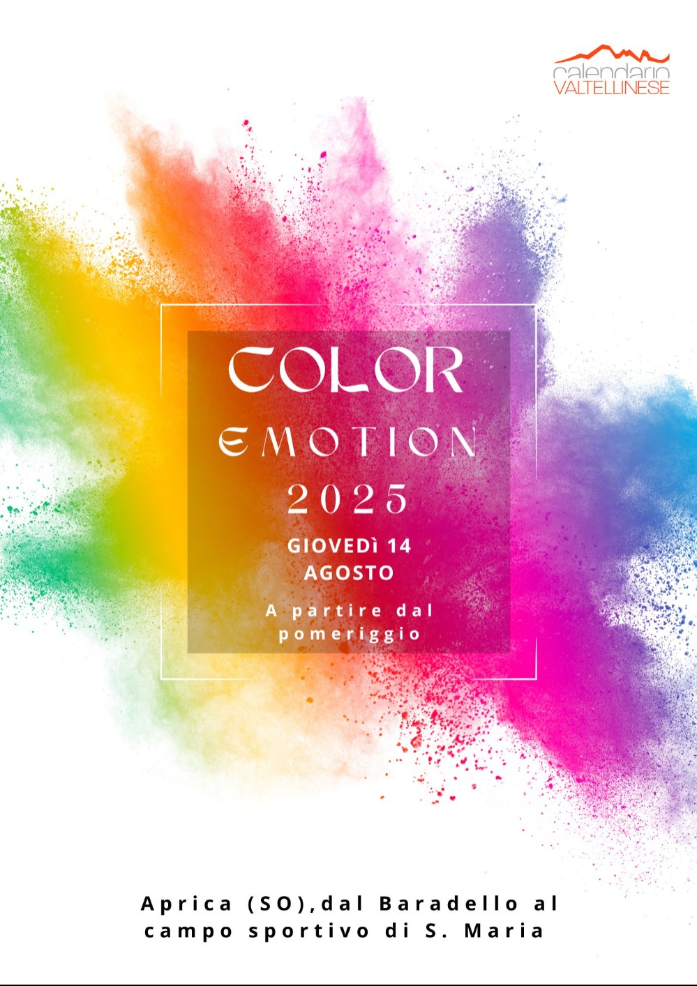Immagine Evento Color Emotion | Calendario Valtellinese