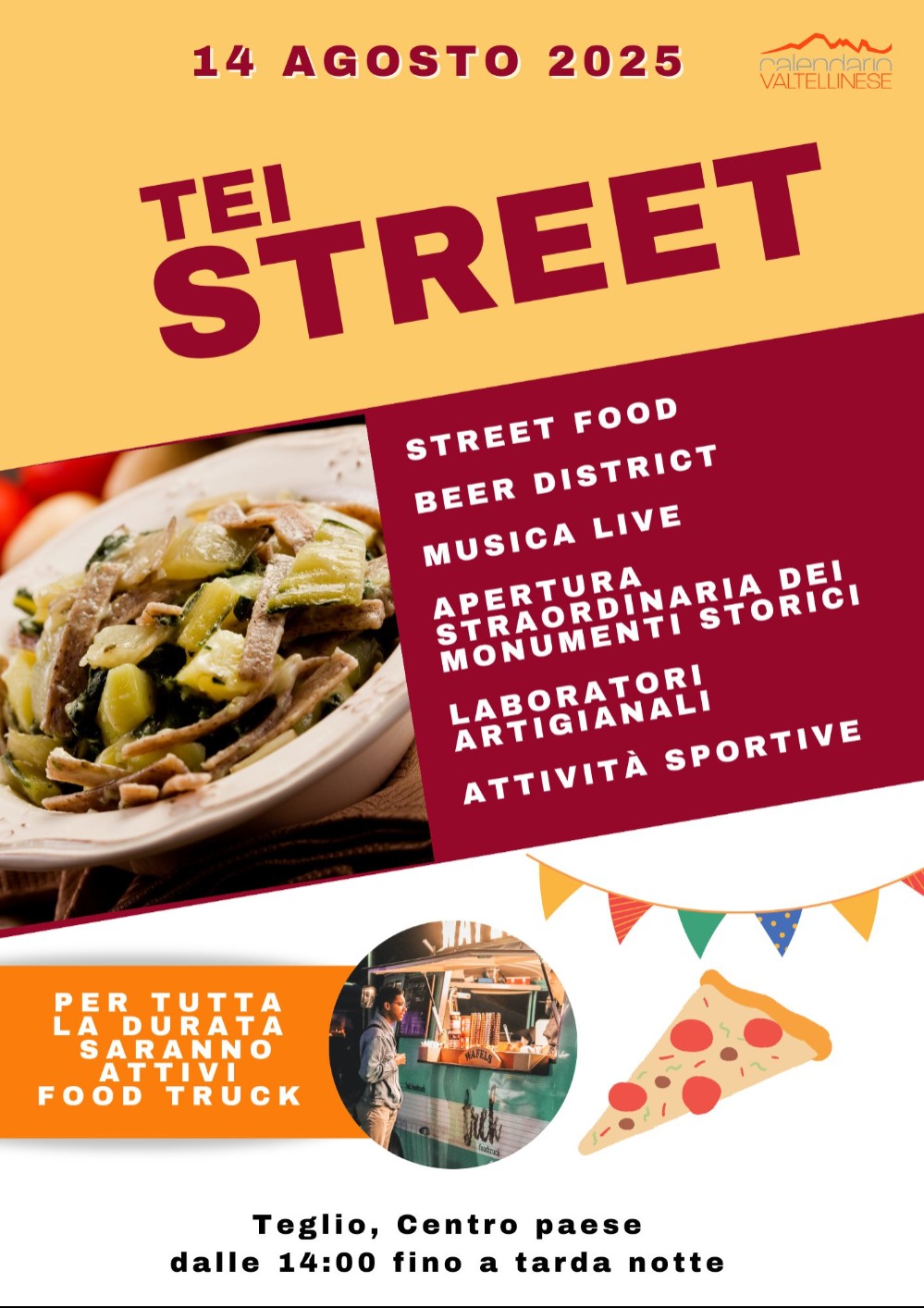 Immagine Evento Tei street | Calendario Valtellinese