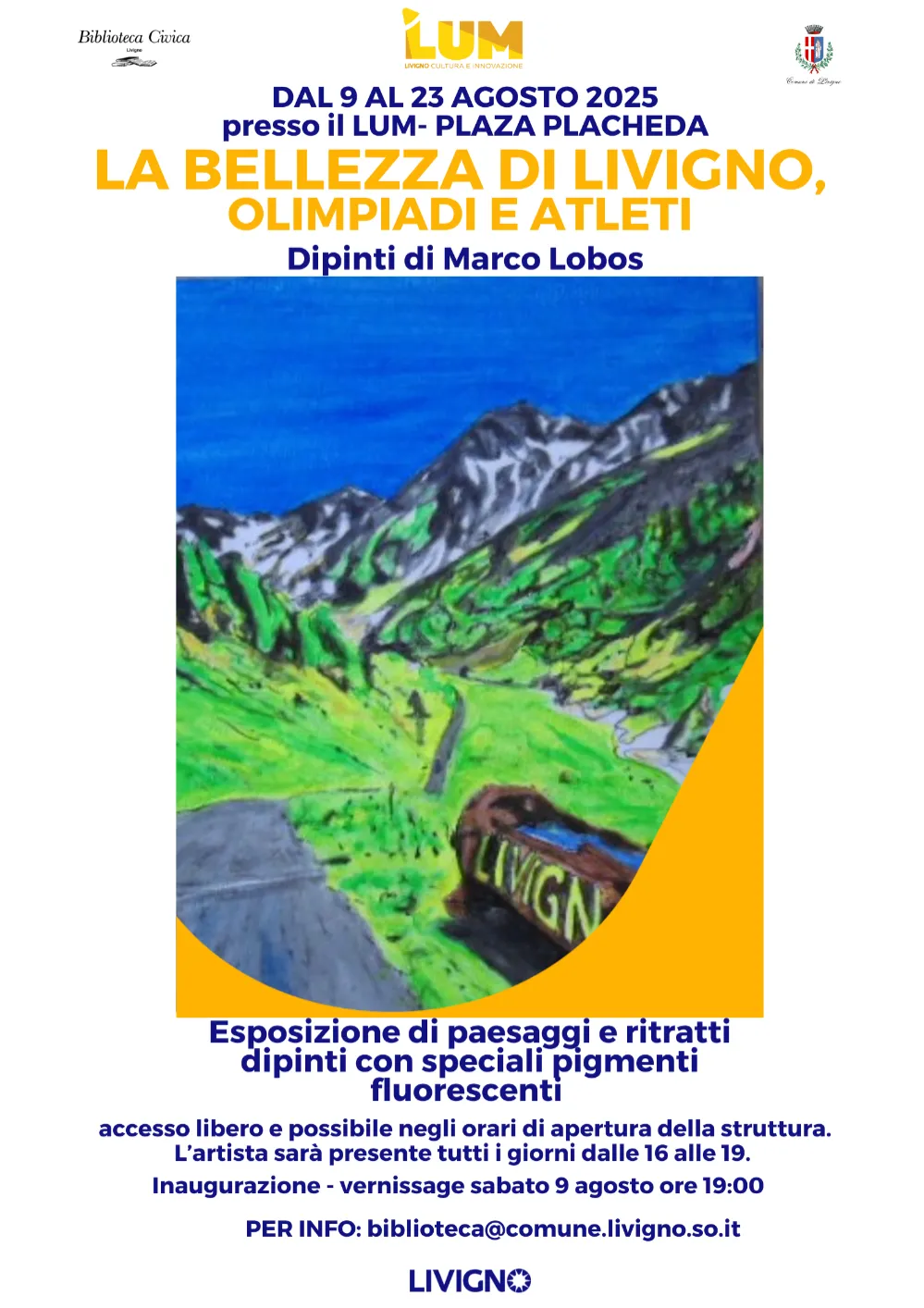Immagine Evento La bellezza di Livigno, olimpiadi e atleti | Calendario Valtellinese