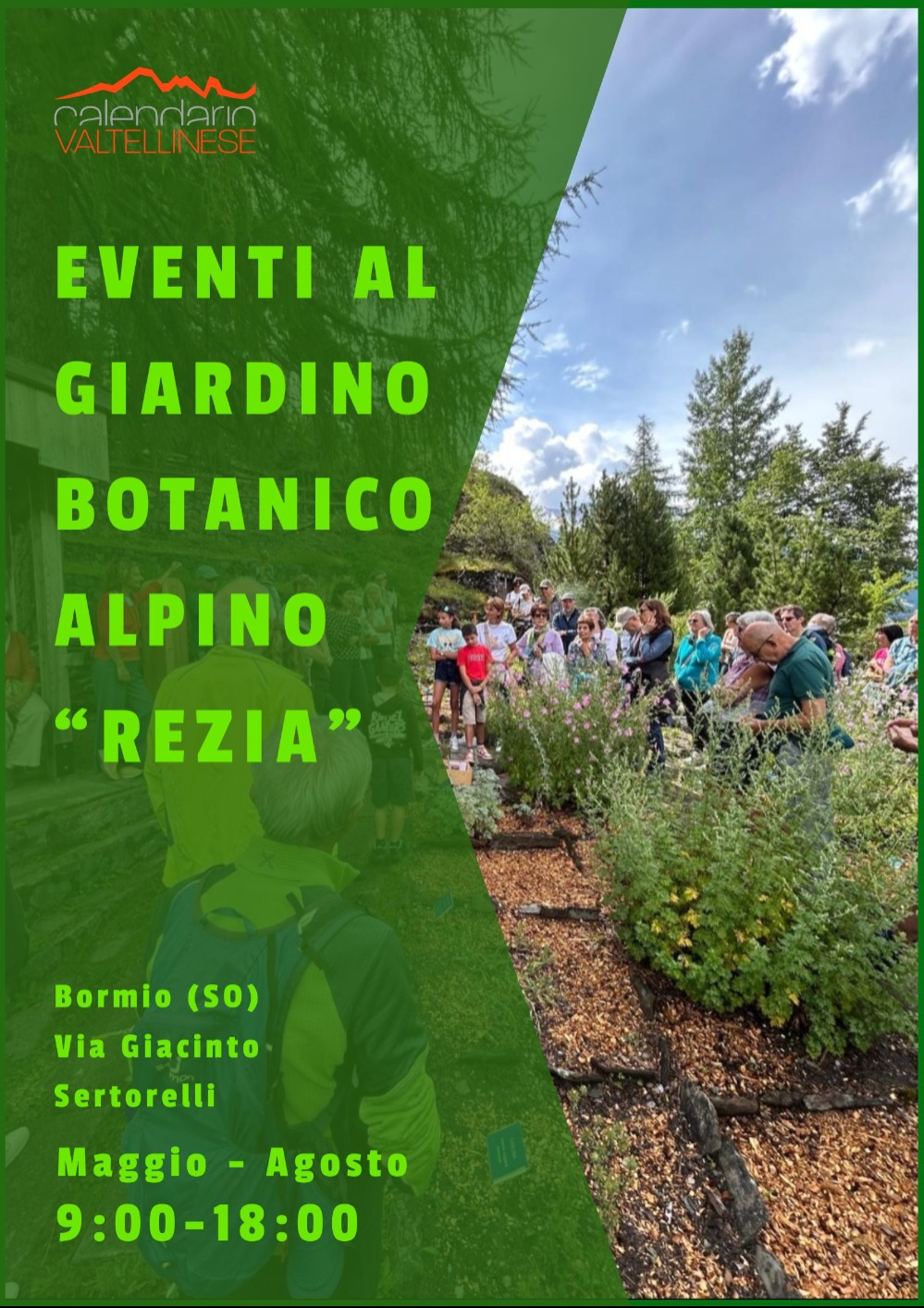 Immagine Evento Eventi al Giardino Botanico Alpino “Rezia” | Calendario Valtellinese