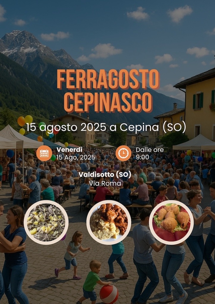 Immagine Evento Ferragosto cepinasco | Calendario Valtellinese