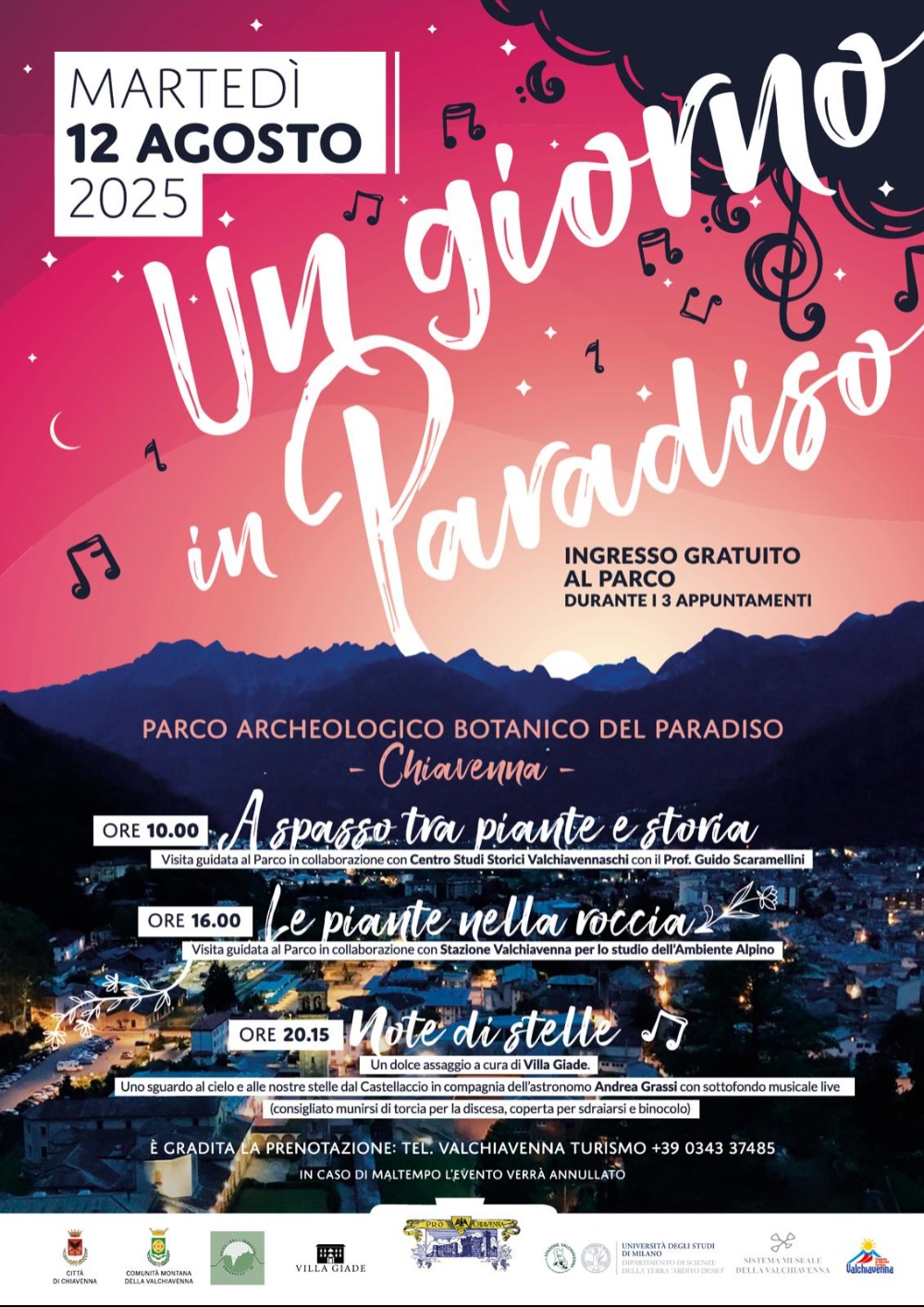 Immagine Evento Un giorno in paradiso | Calendario Valtellinese