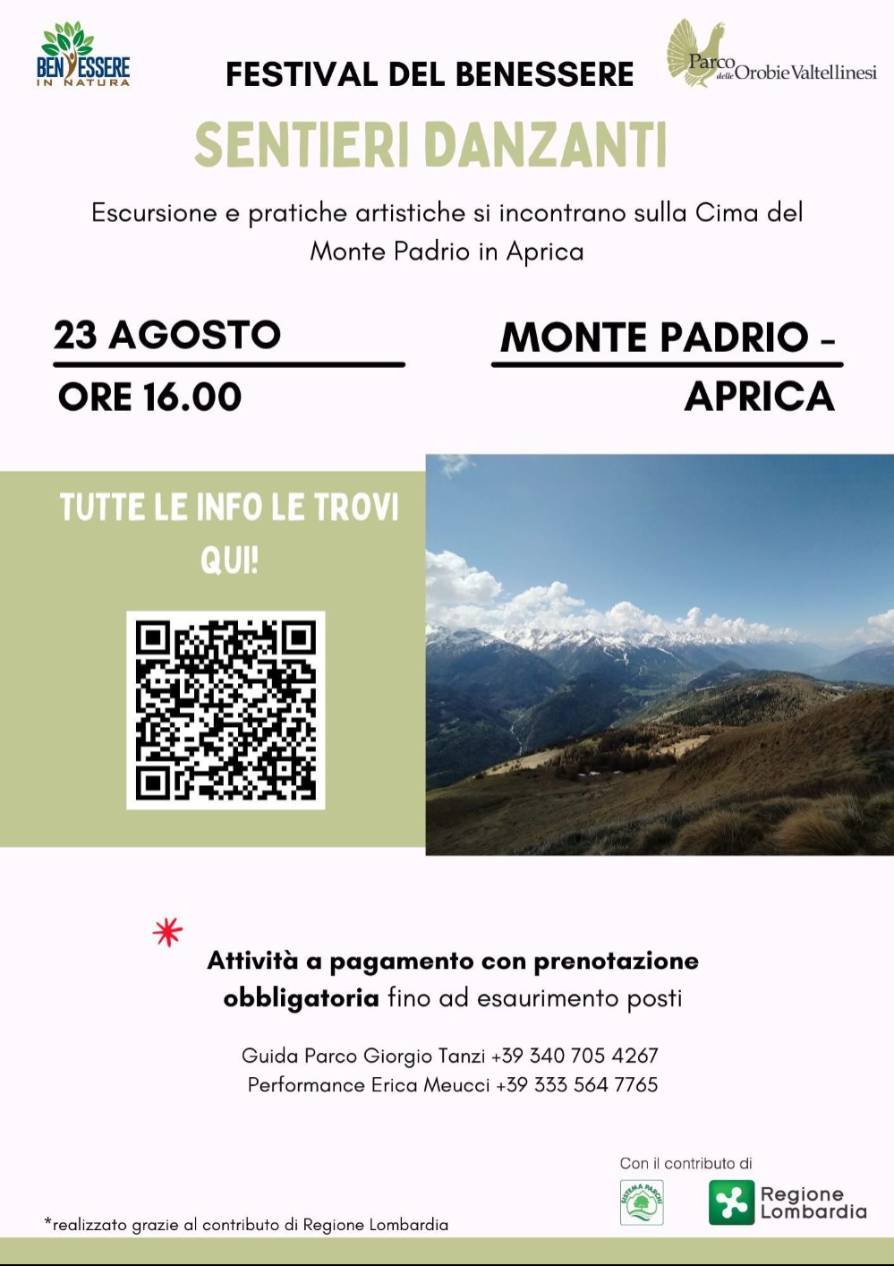Immagine Evento Sentieri danzanti | Calendario Valtellinese