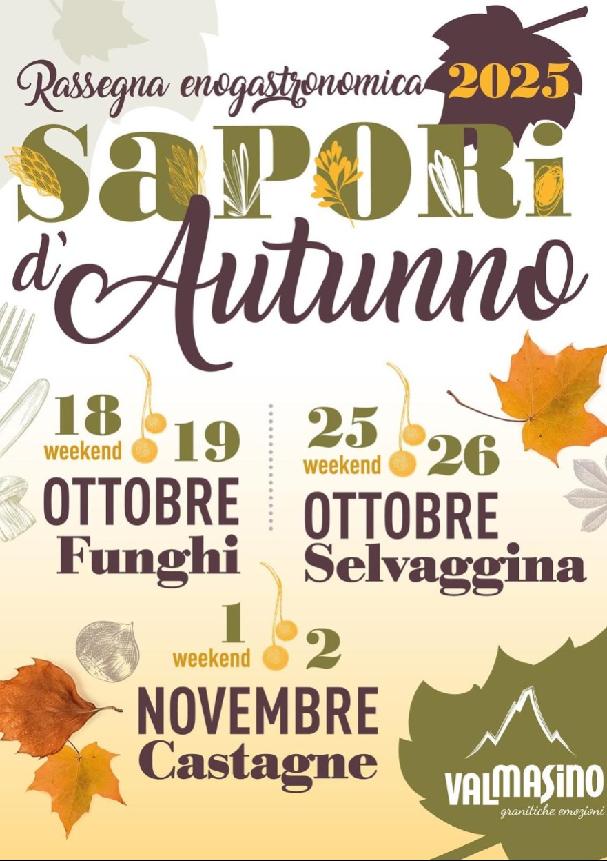 Immagine Evento Saporti d'Autunno | Calendario Valtellinese