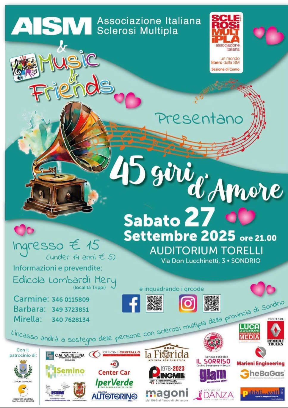 Immagine Evento 45 giri d’Amore | Calendario Valtellinese