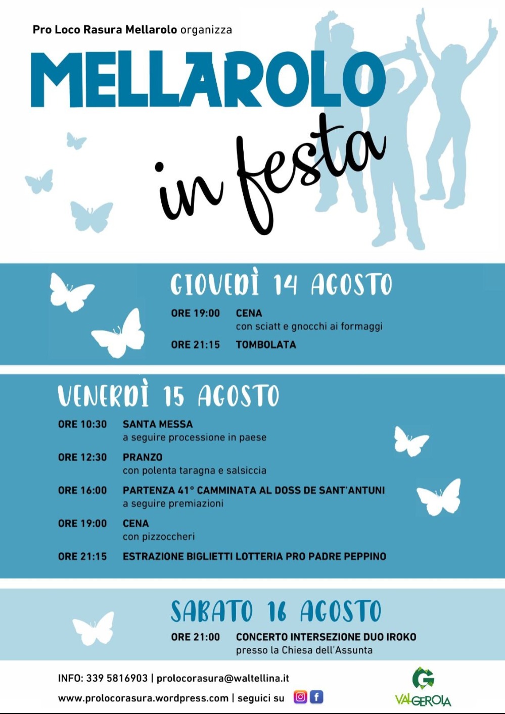 Immagine Evento Mellarolo in festa | Calendario Valtellinese