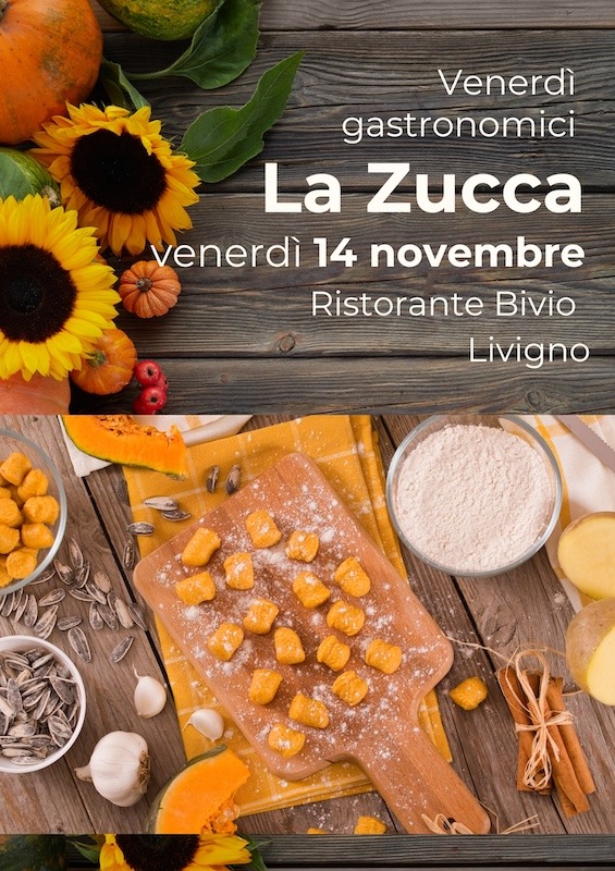 Immagine Evento Venerdì Gastronomici – La Zucca | Calendario Valtellinese