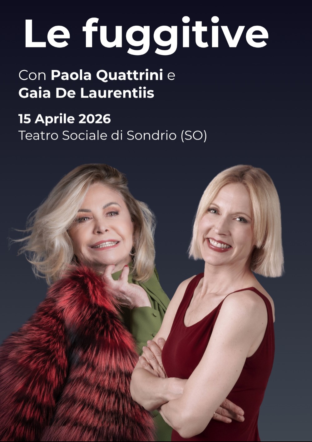 Immagine Evento Le fuggitive | Calendario Valtellinese