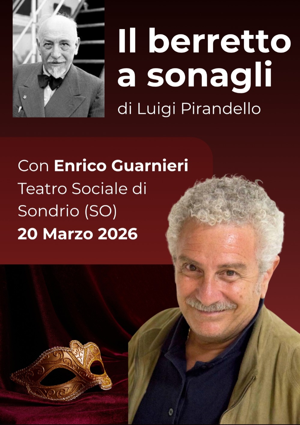 Immagine Evento Il berretto a sonagli | Calendario Valtellinese