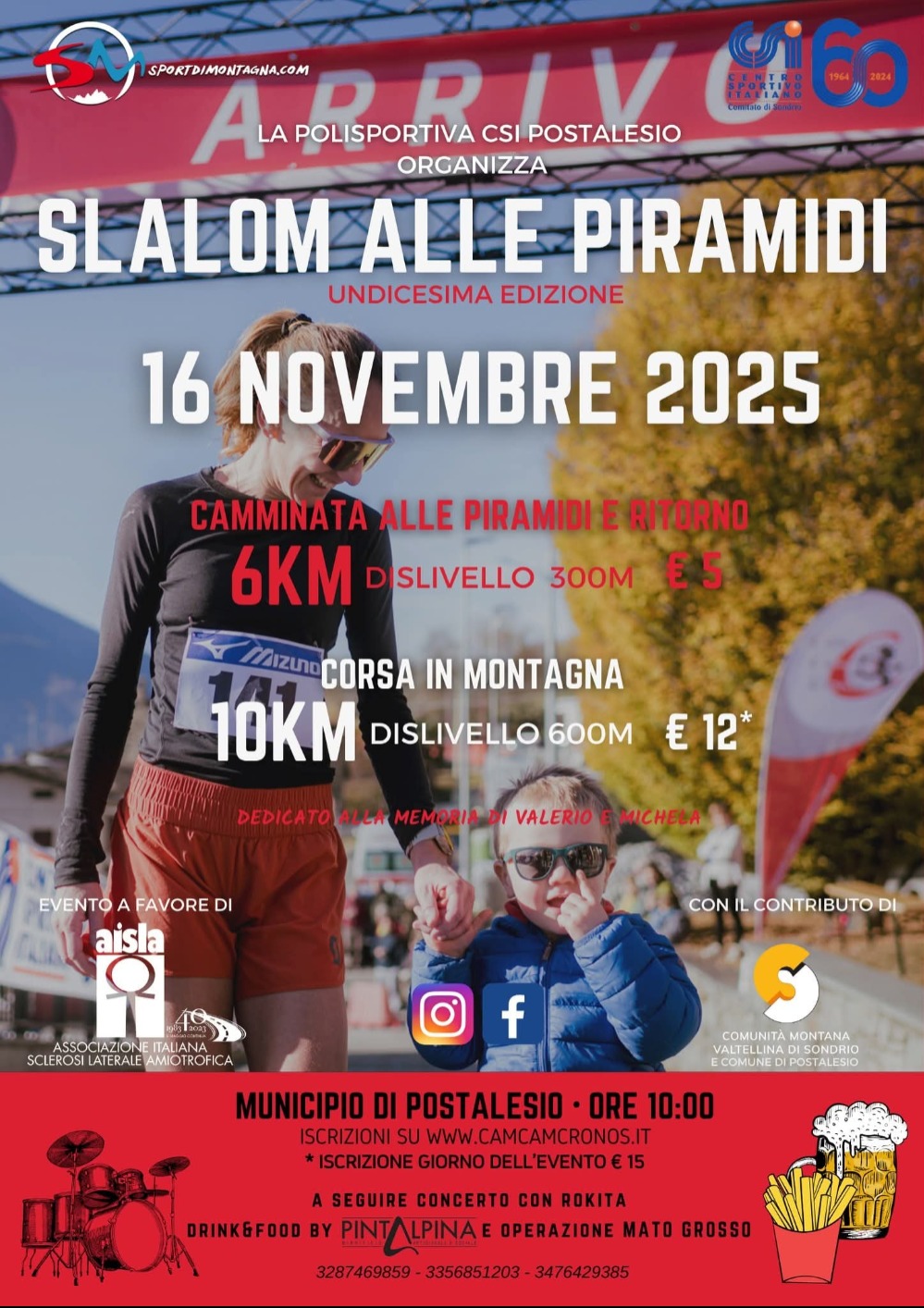 Immagine Evento Slalom alle Piramidi 2025 | Calendario Valtellinese