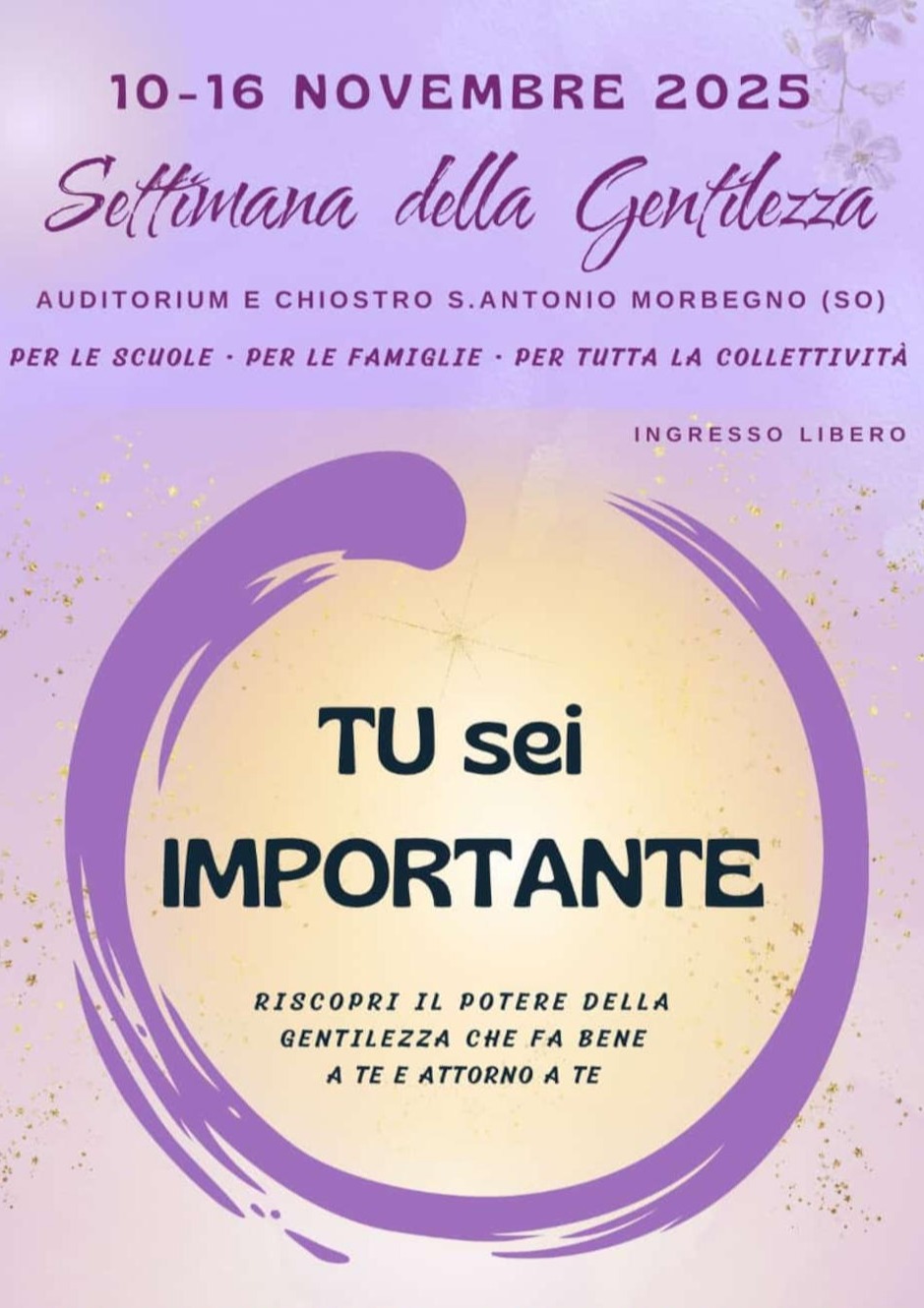 Immagine Evento Settimana della Gentilezza | Calendario Valtellinese
